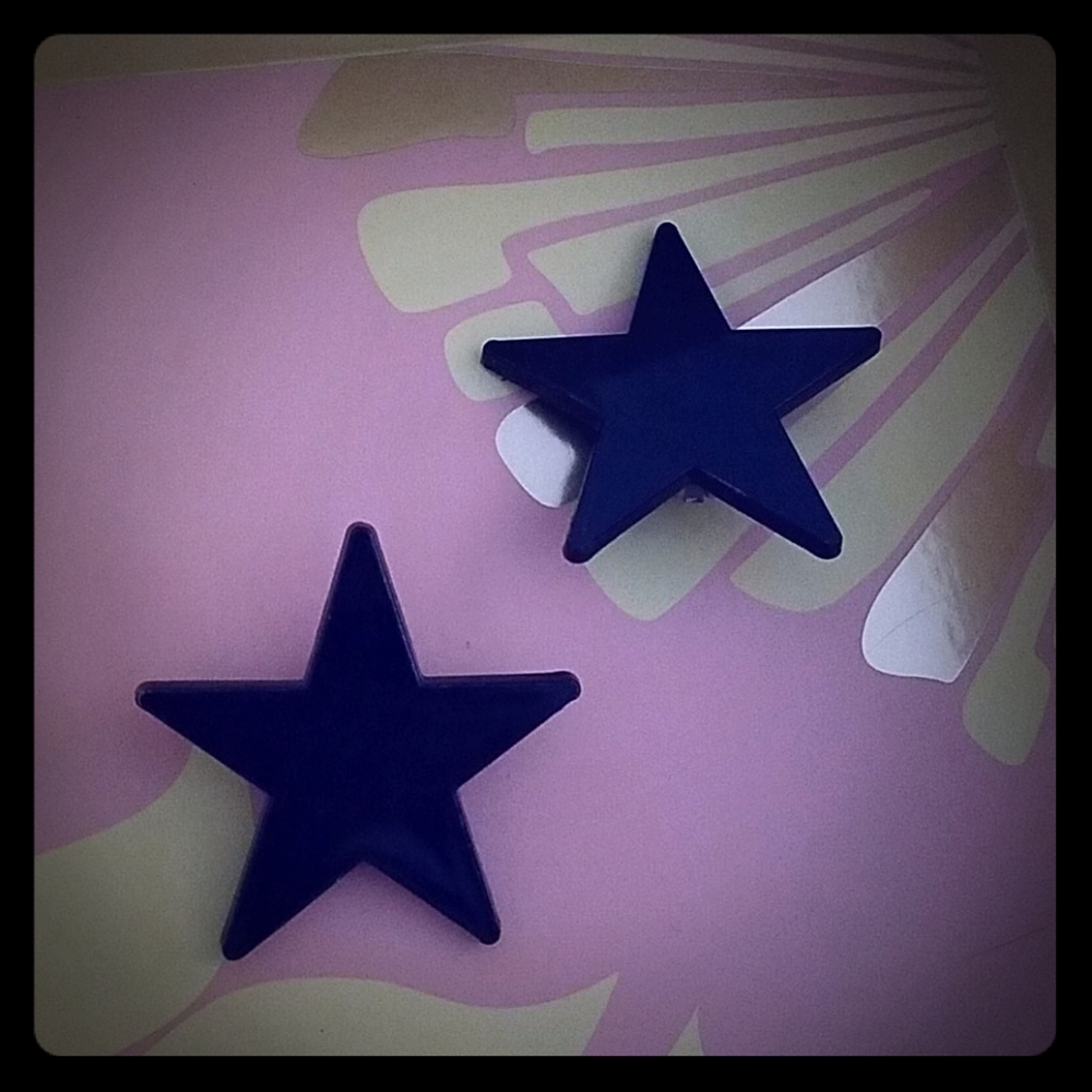 Vintage clip on earrings